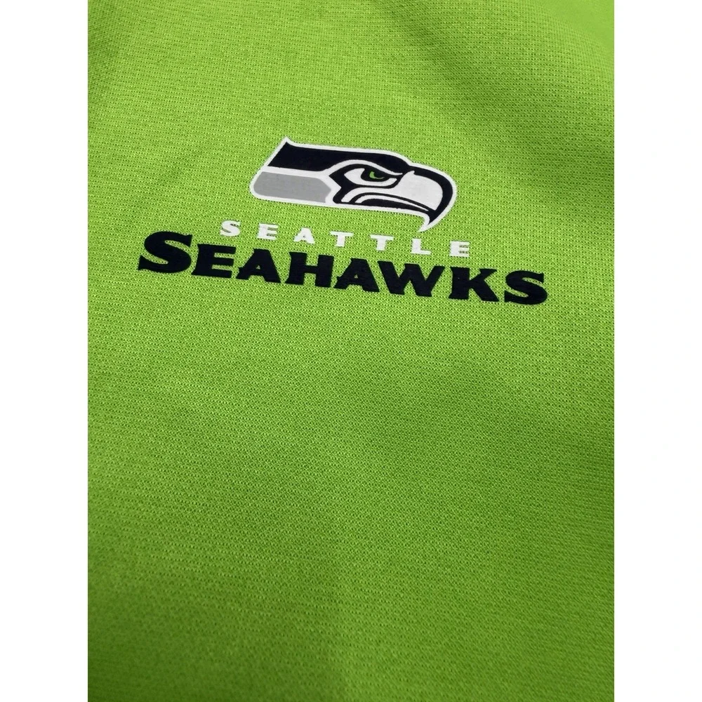 Seattle Seahawks Nike NFL On Field Therma-FIT Full Zip Hoodie L Green